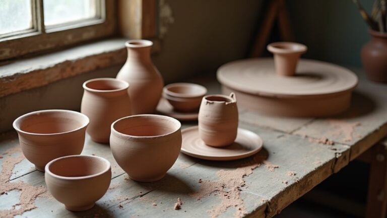 handcrafted ceramic art pieces