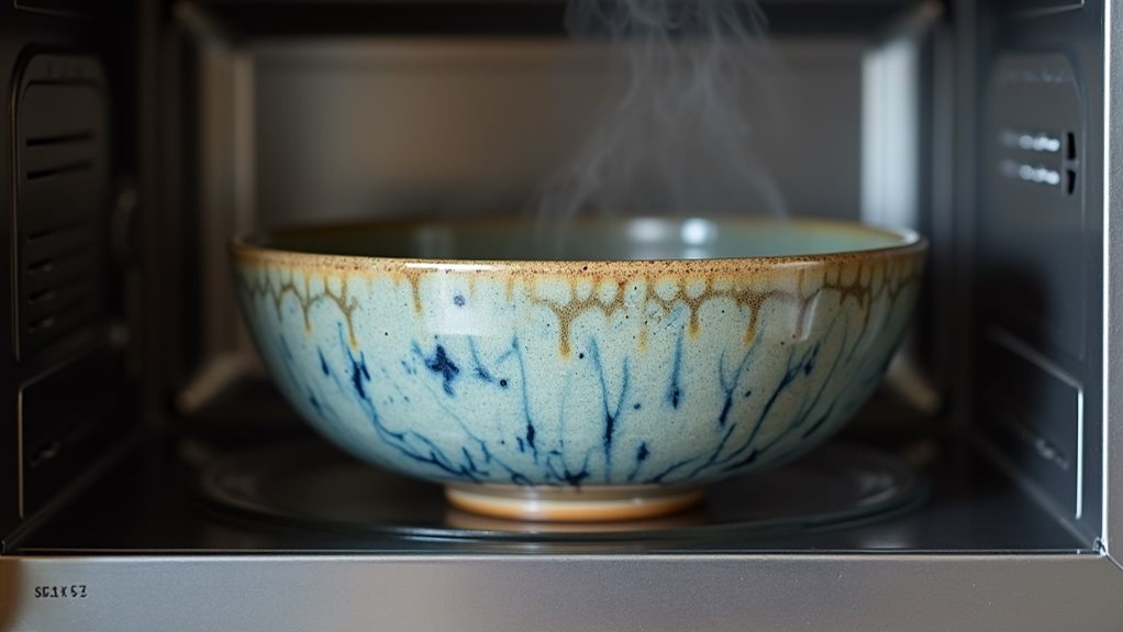 microwave safe pottery guidelines