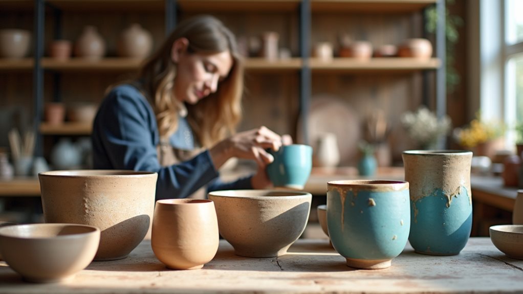 source unique handmade pottery