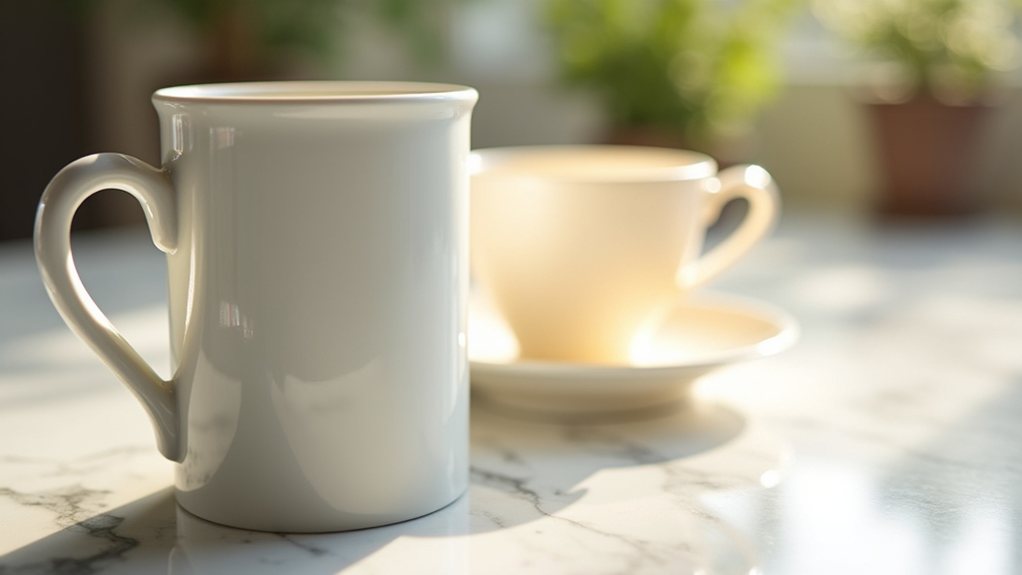 bone china edges porcelain in durability