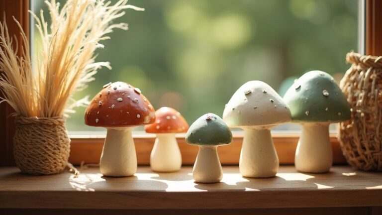 ceramic mushrooms bloom everywhere