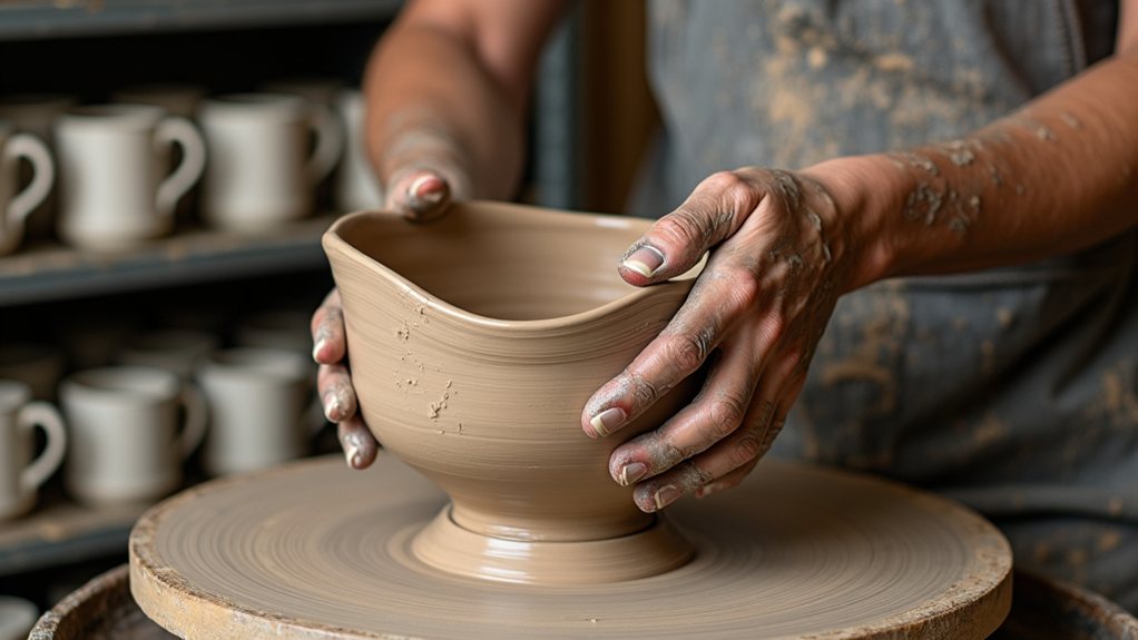 handmade pottery costs more