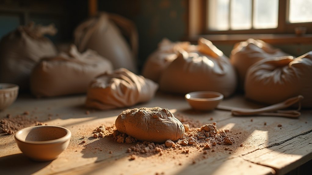 high cost handmade pottery materials
