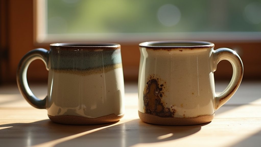 identical glazes mold seams perfect symmetry