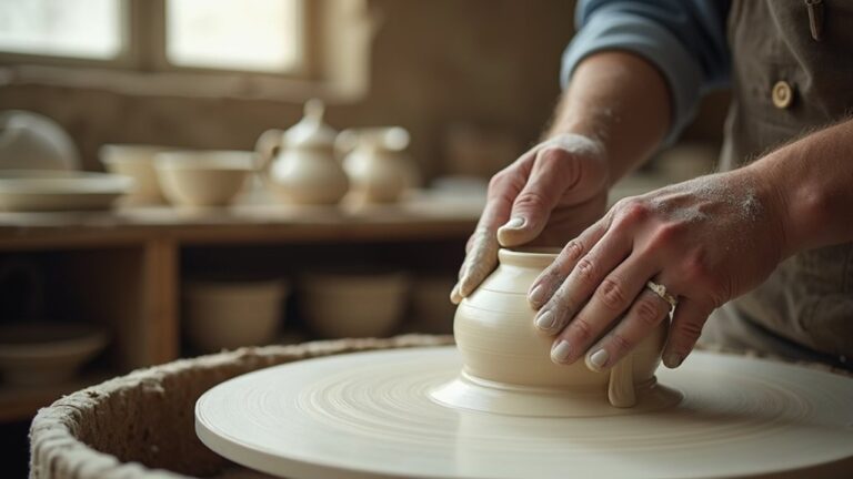 porcelain creation through craftsmanship