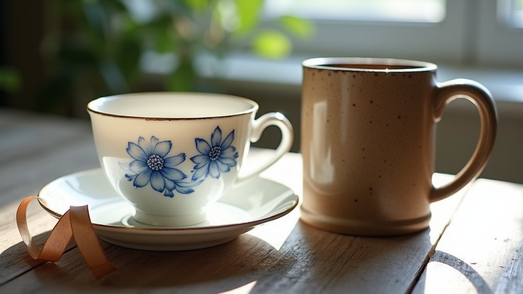 porcelain vs ceramic gift details